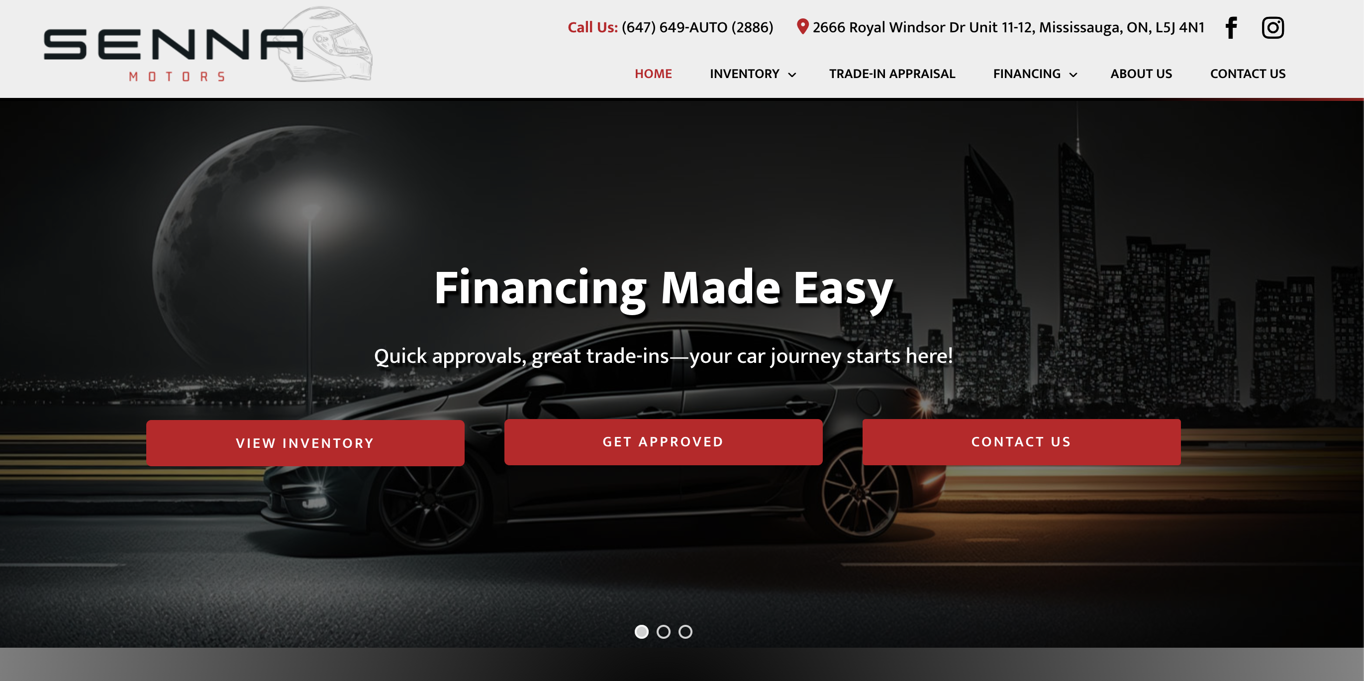 Senna Motors project preview